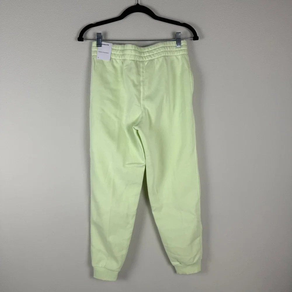 Nike Kids Standard Fit Jogger‎ Sweatpants Lime Green Casual Sportswear Size L